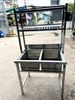  Chậu Rửa Inox Công Nghiệp 2 Hộc Kèm Kệ 2 Tầng 