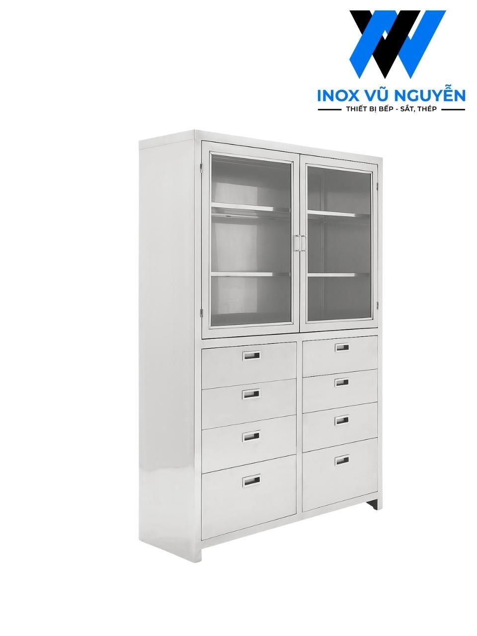  Tủ Inox Cánh Kính - Giải Pháp Lưu Trữ Chuyên Nghiệp, Hiện Đại Cho Mọi Không Gian 