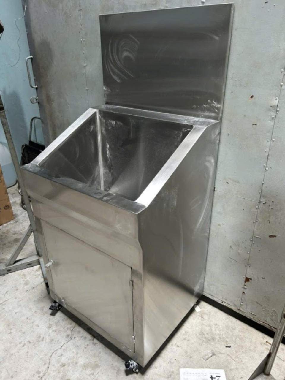  Bồn Rửa Tay Inox Đơn 650mm 