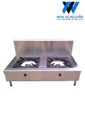  Bếp Hầm Đôi Công Nghiệp Inox | Bếp Hầm 2 Họng Cho Nhà Hàng 