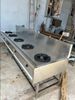  Bếp Khè Công Nghiệp 5 Họng Inox 