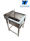 Chậu Rửa Inox Công Nghiệp 1 Hộc 