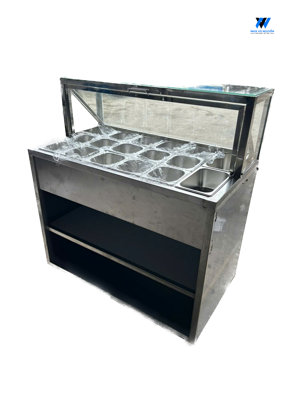  Tủ Giữ Lạnh Topping 17 Khay (15 Khay 1/6 + 2 Khay 1/4) 