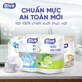  Nước rửa chén Blue phiên bản không mùi túi 3.2l 