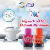  Chai Thả Bồn Cầu Blue Hàn Quốc 180G Hương Ngàn Hoa 