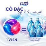  Viên Giặt xả Blue Phấn Hồng - Túi 10.5g x 30 viên 