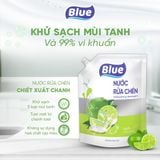  Nước rửa chén Blue chiết xuất chanh túi 3.2l 