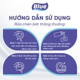 Nước rửa chén Blue chiết xuất chanh túi 3.2l 