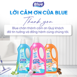  Nước thơm lau sàn Blue Hương Sả Chanh 1L 