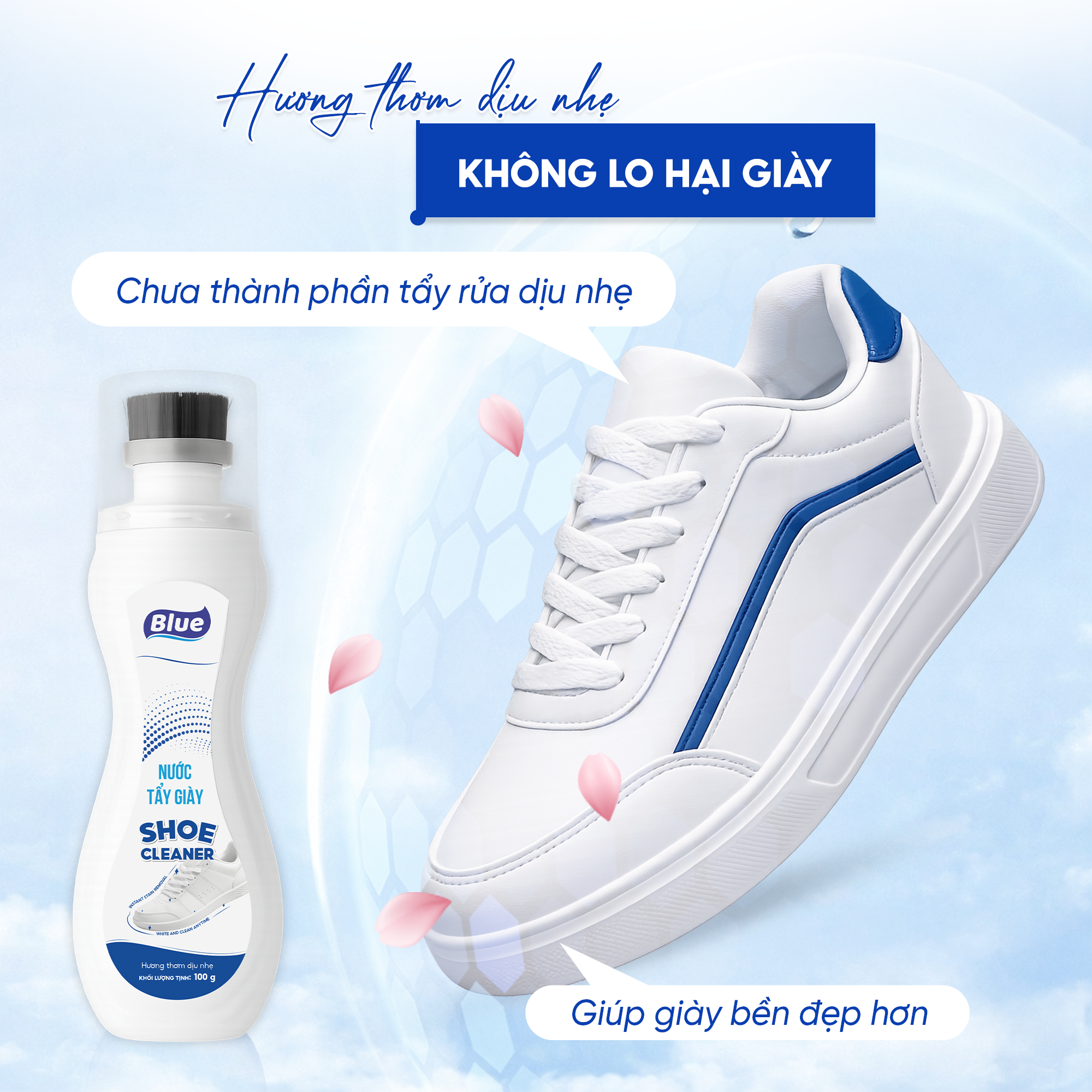  Chai tẩy giày siêu sạch 