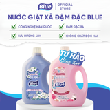 Nước giặt xả Blue đậm đặc Hương Thảo mộc Can 3.2 l 