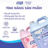  Nước Giặt xả Blue Đậm đặc Hương Thảo Mộc - Can 10L 