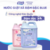  Nước Giặt xả Blue Đậm đặc Hương Thảo Mộc - Can 10L 
