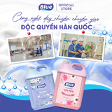  Nước Giặt xả Blue Đậm đặc Hương Thảo Mộc - Can 10L 