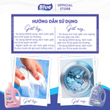  Nước giặt xả Blue đậm đặc Hương Nước hoa Can 3.2l 