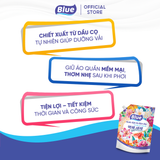 Nước giặt xả Blue đậm đặc Tinh dầu Hoa nhiệt đới 3,6L 