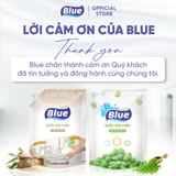  Nước rửa chén Blue chiết xuất Gạo túi 2.1L 