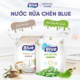  Nước rửa chén Blue chiết xuất đậu xanh túi 2.1L 