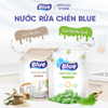  Nước rửa chén Blue chiết xuất đậu xanh túi 2.1L 
