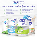  Nước rửa chén Blue chiết xuất chanh túi 3.2l 