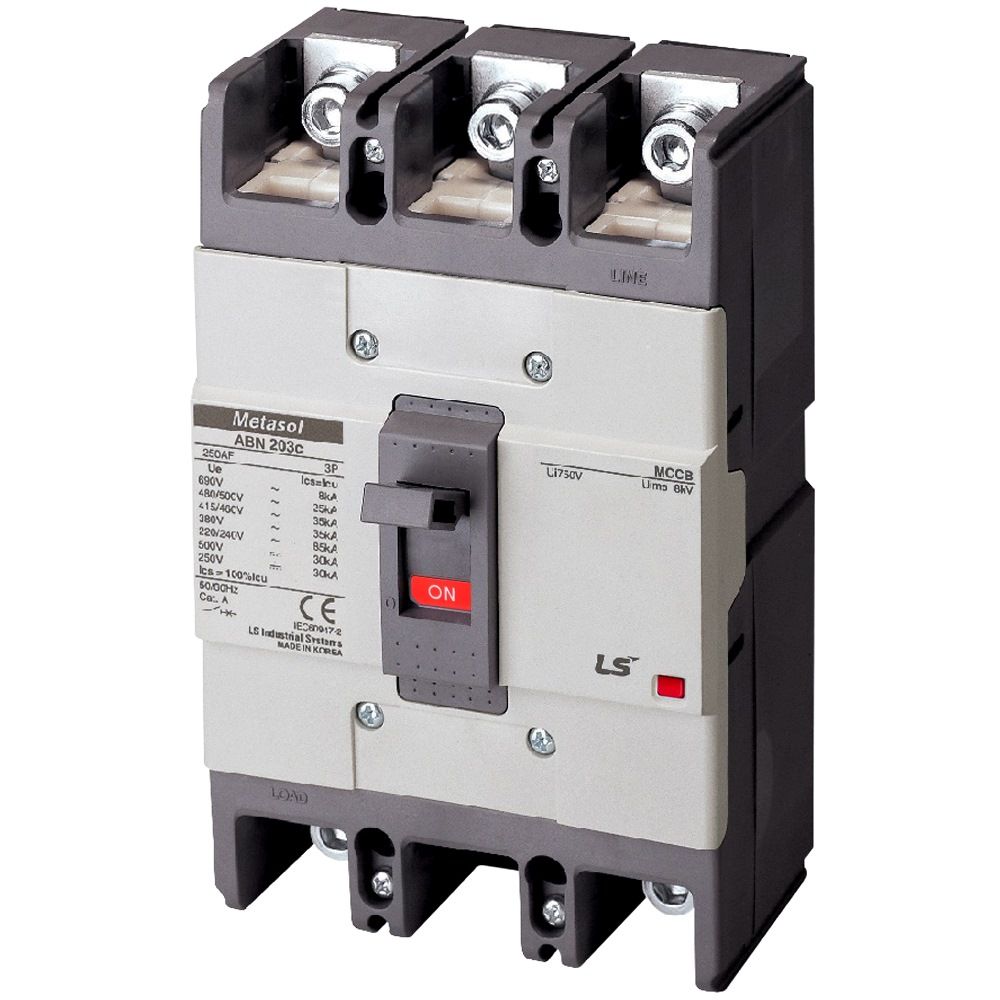  Cầu dao điện MCCB (APTOMAT) loại khối 3 Pha - Mã ABN203c 