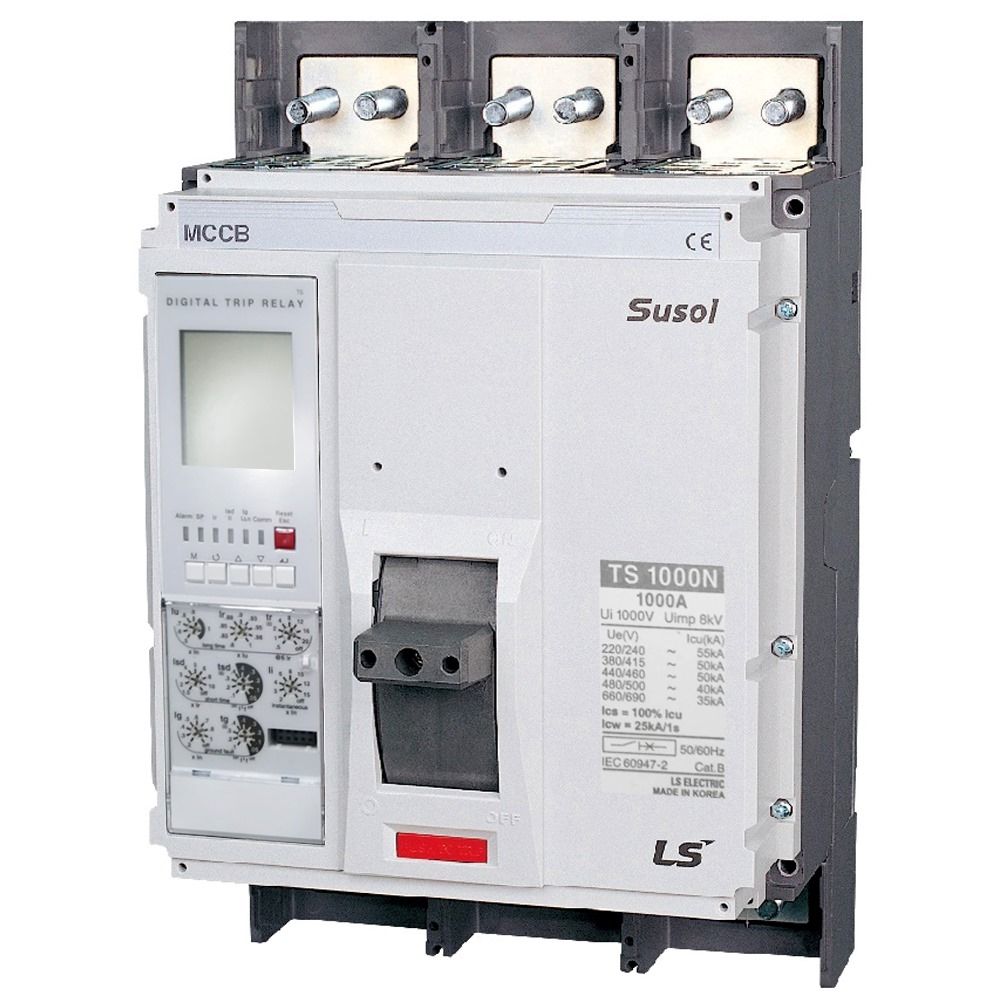  Cầu dao điện MCCB (APTOMAT) loại khối 3 Pha - Mã TS1000N 3P 