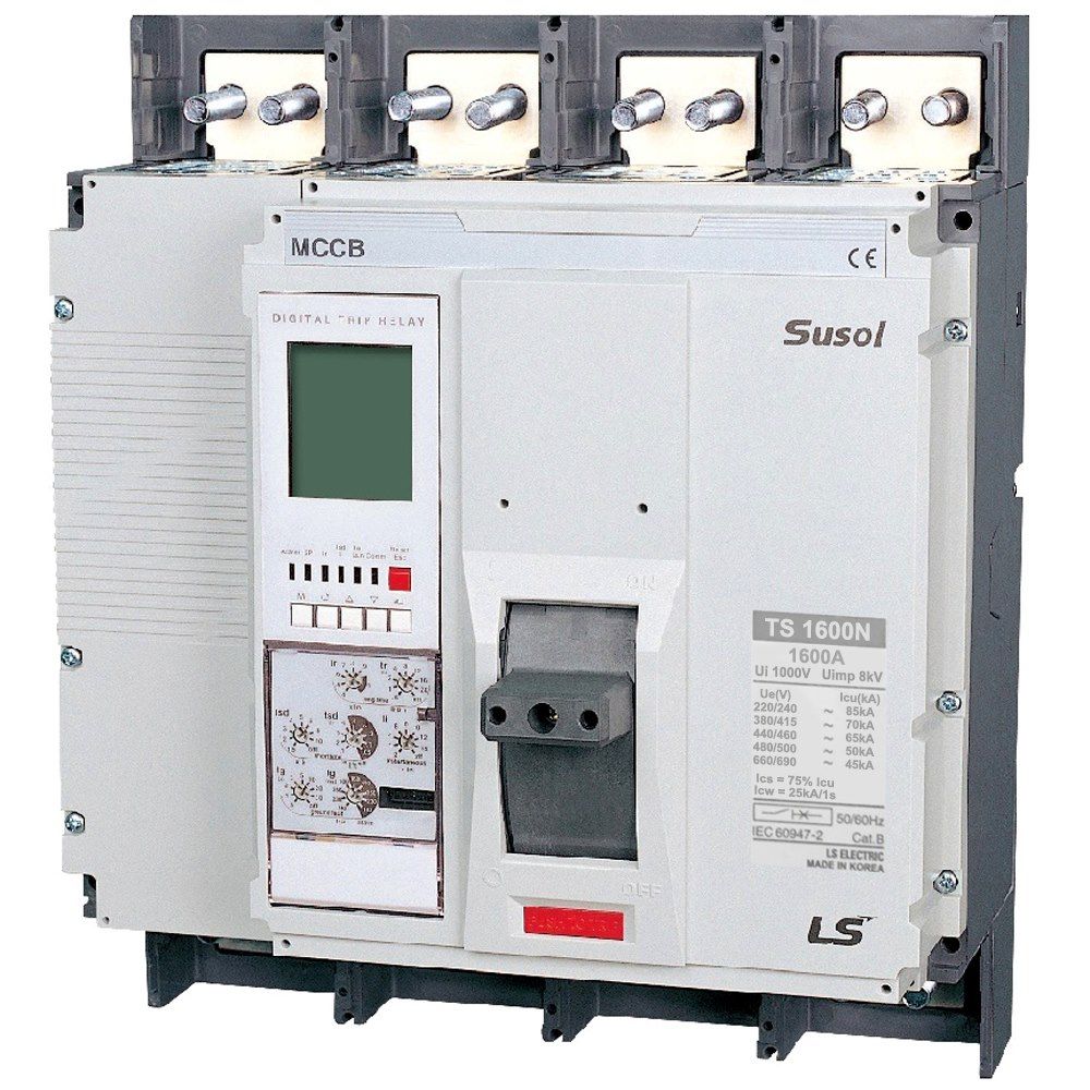  Cầu dao điện MCCB (APTOMAT) loại khối 4 Pha - Mã TS1600N 4P 