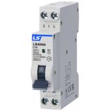  RCBO Cầu dao điện loại tép bảo vệ quá tải và chống rò điện - Mã LB40NN 1P+N 