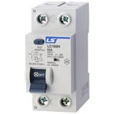  RCCB Cầu dao điện loại tép chống rò điện (gắn thanh ray) - Mã LC100H 