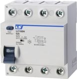  RCCB Cầu dao điện loại tép chống rò điện (gắn thanh ray) - Mã LC100H 