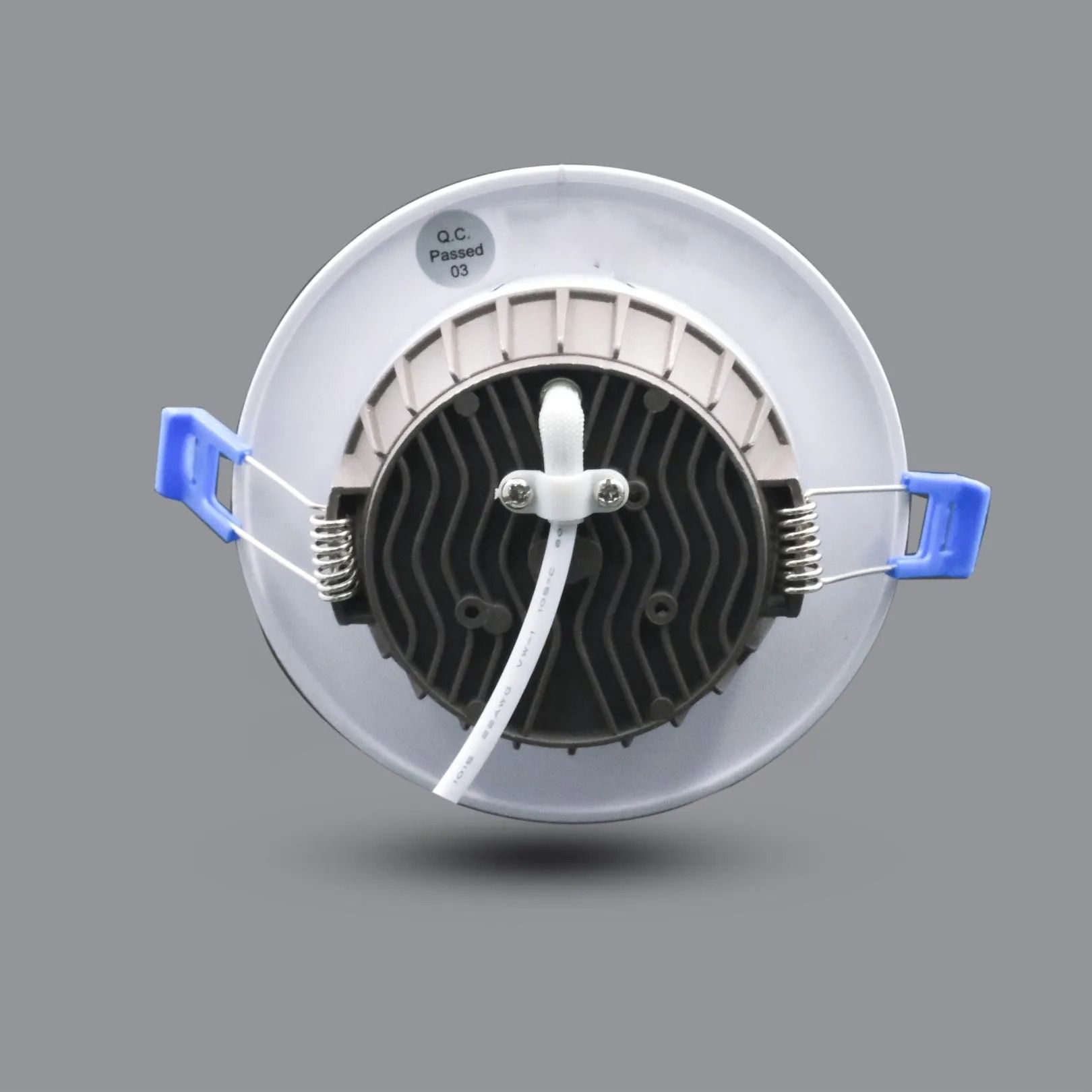  Đèn Paragon LED downlight âm trần có viền Vàng (điều khiển 3 màu) 