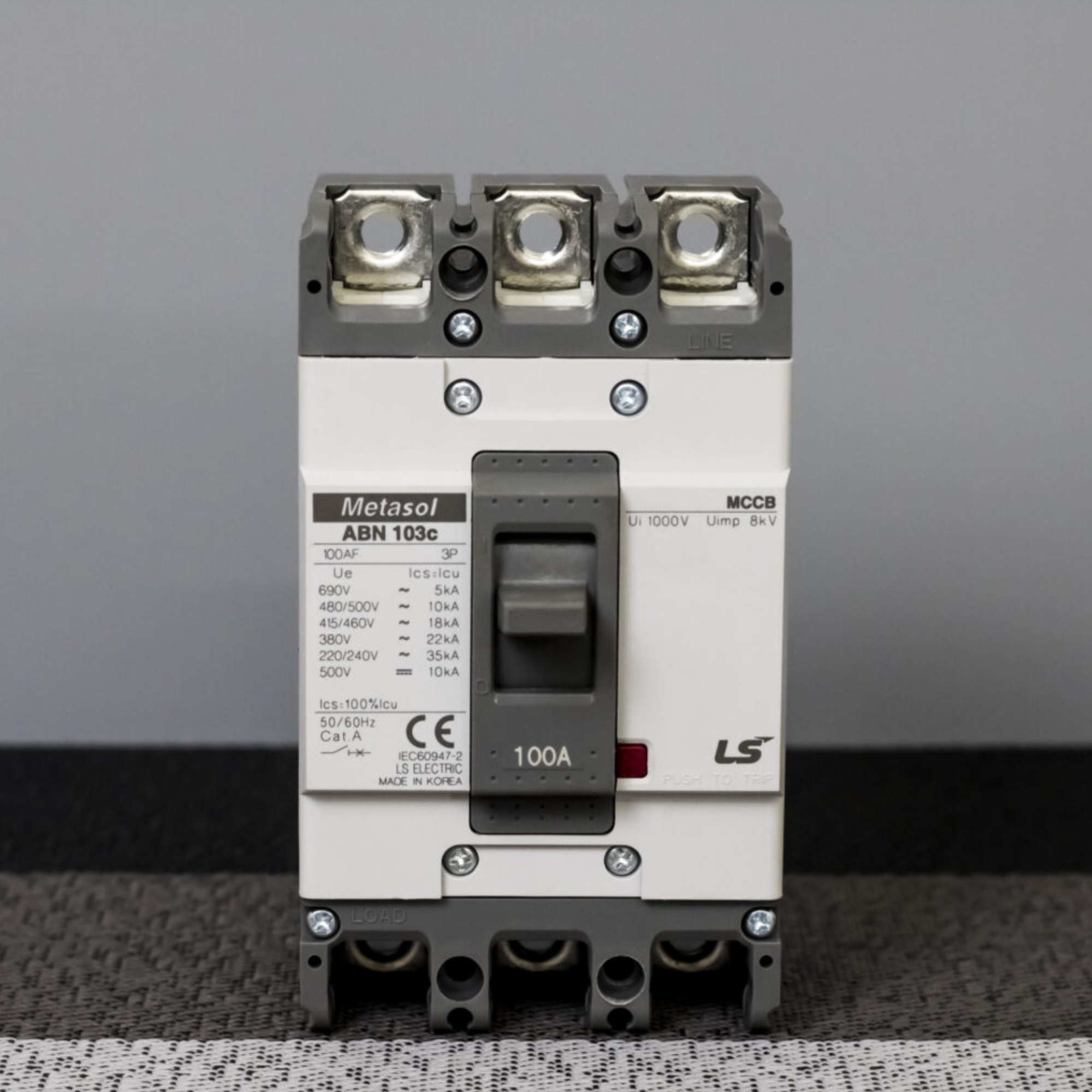  Cầu dao điện MCCB (APTOMAT) loại khối 3 Pha - ABN103c 