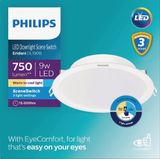  Bộ đèn LED âm trần đổi màu 3 chế độ Eridani SSW 