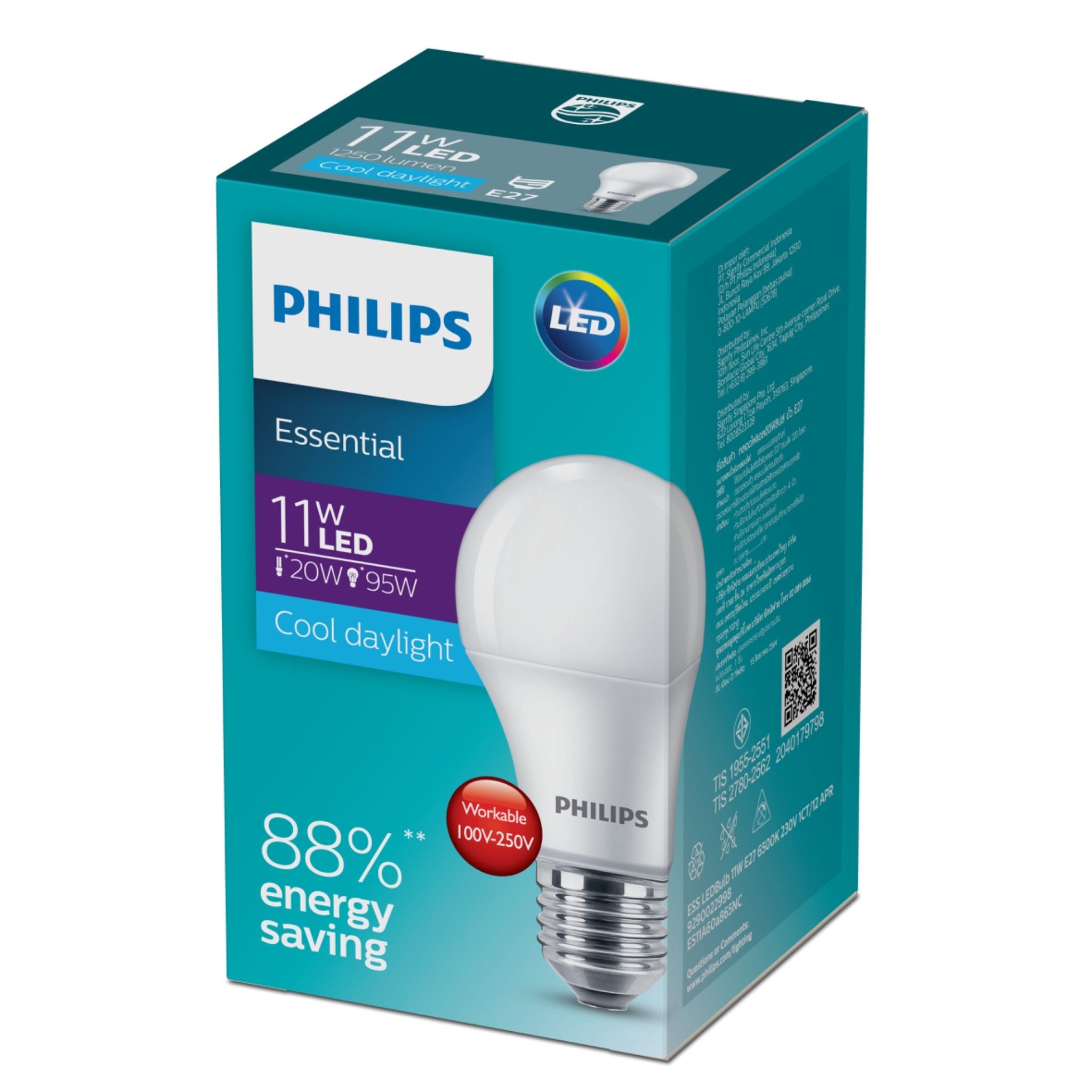  Bóng đèn LED Philips Bulb ESS hộp đơn APR 