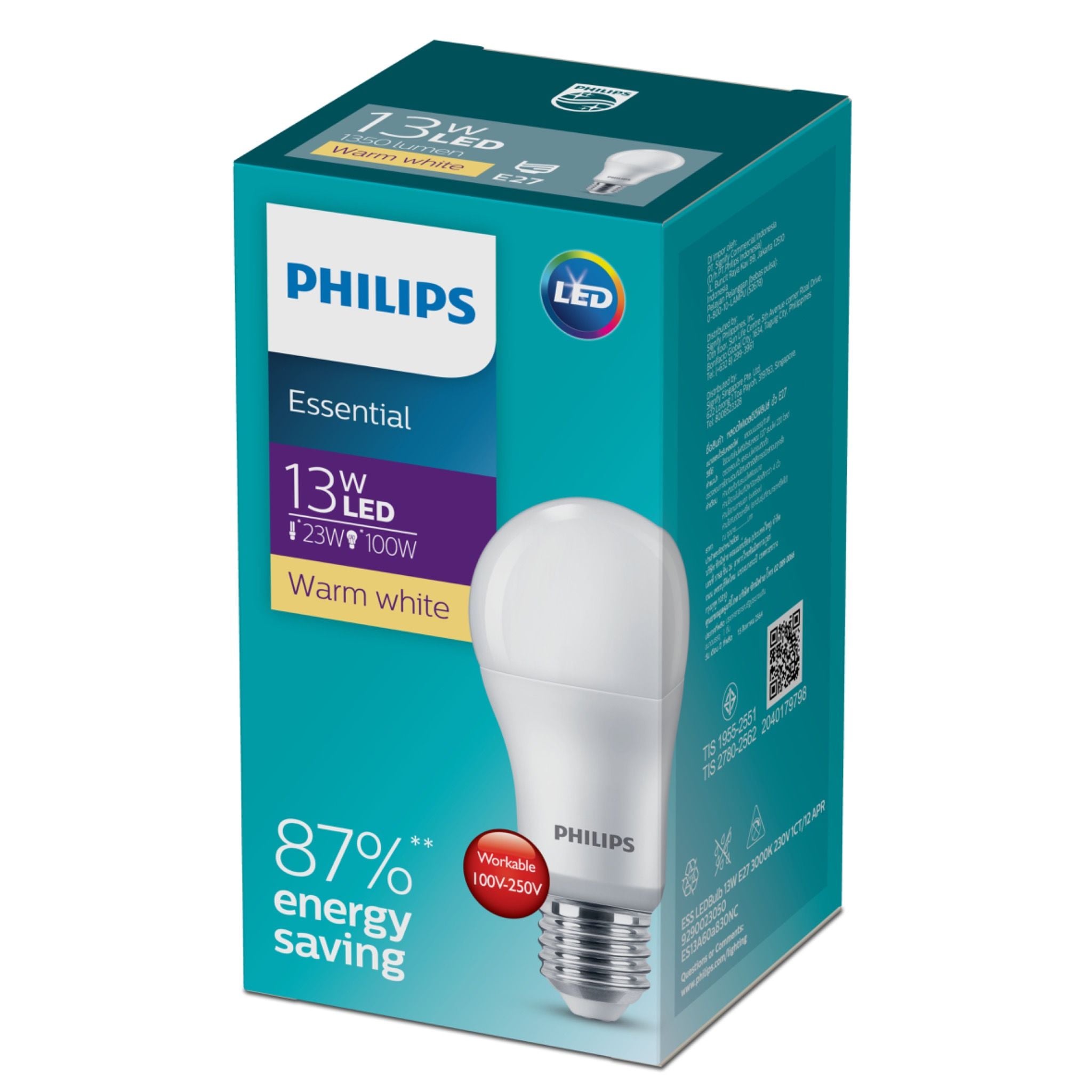  Bóng đèn LED Philips Bulb ESS hộp đơn APR 