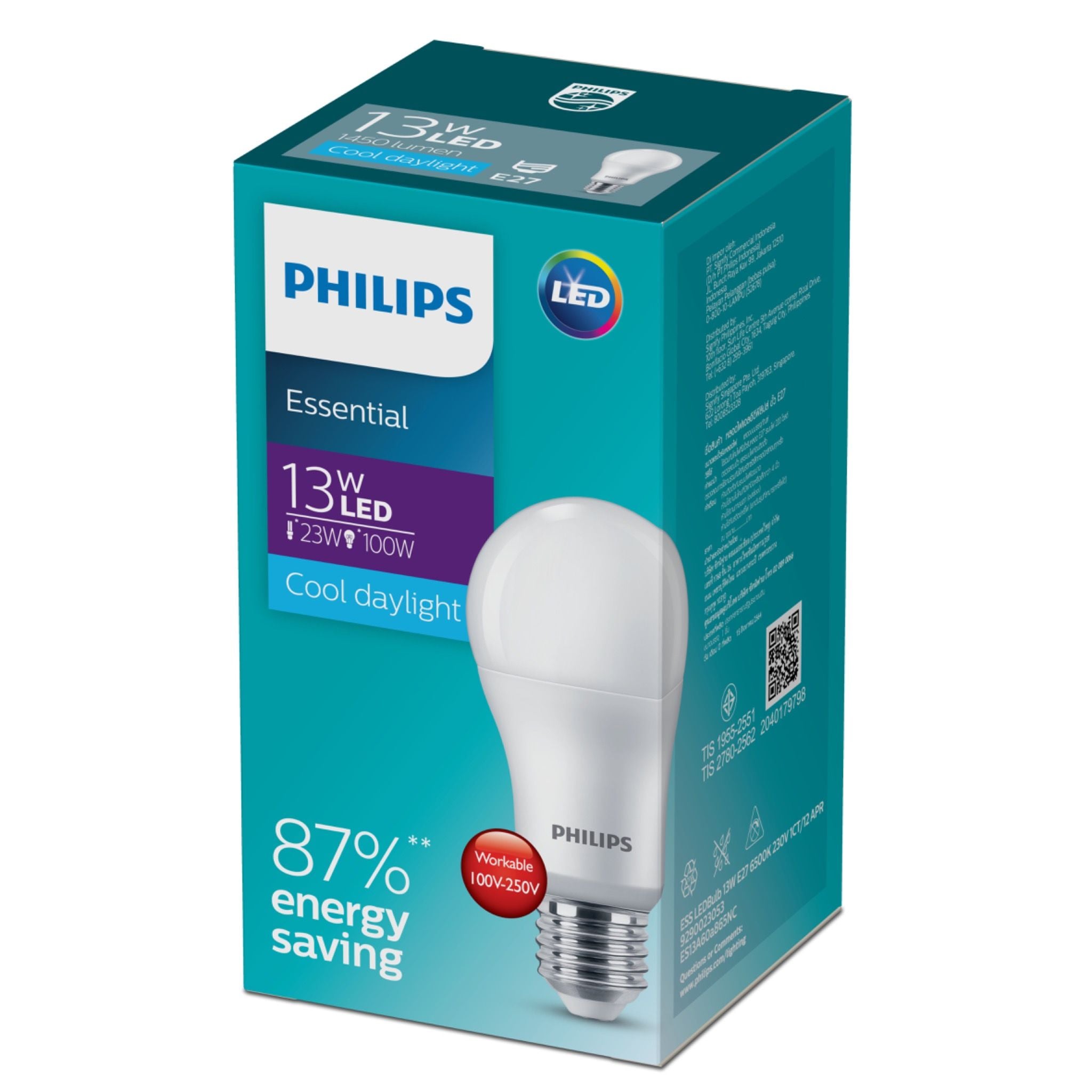 Bóng đèn LED Philips Bulb ESS hộp đơn APR 