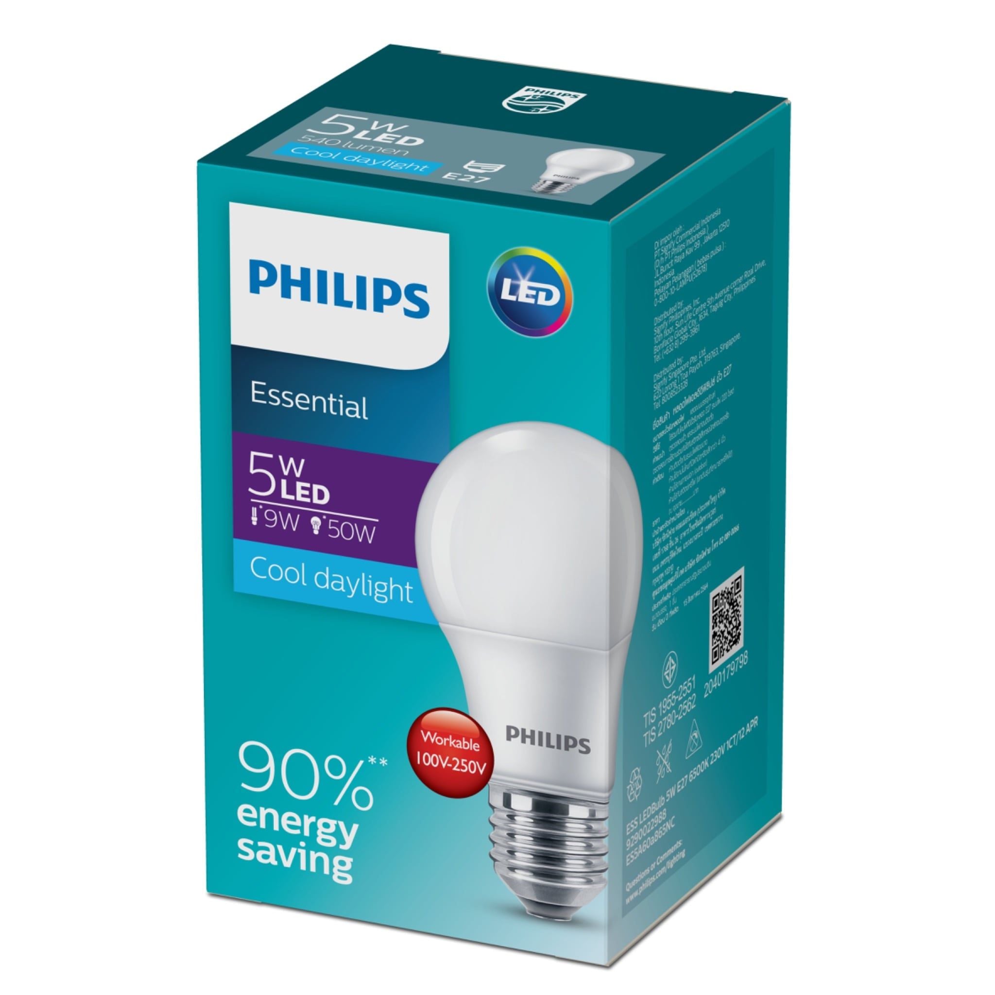  Bóng đèn LED Philips Bulb ESS hộp đơn APR 