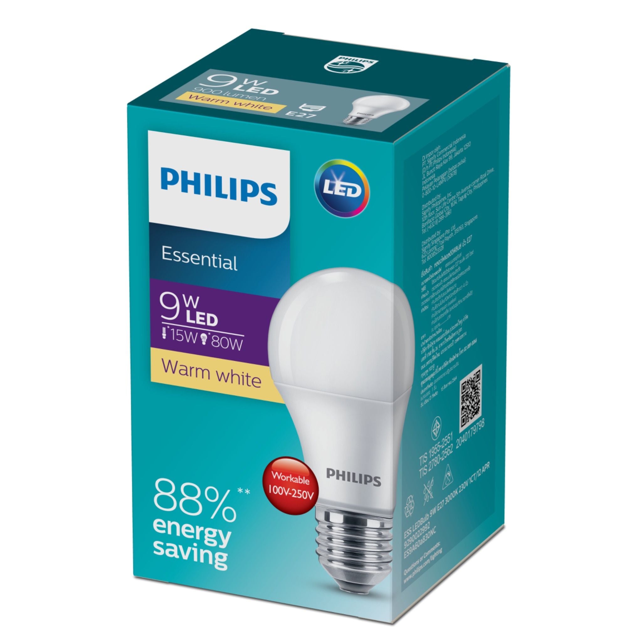  Bóng đèn LED Philips Bulb ESS hộp đơn APR 