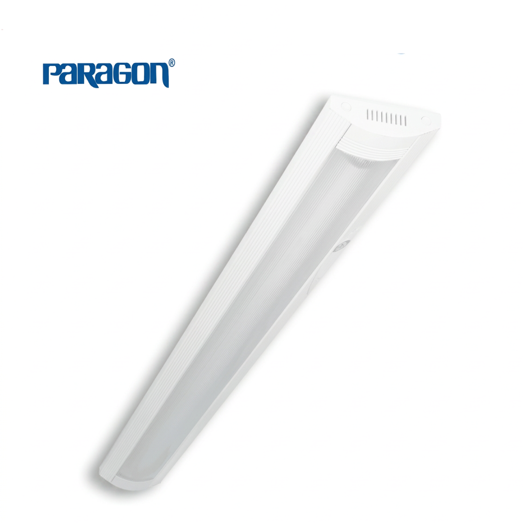  Máng đèn Paragon lắp nổi chóa nhựa dạng bán nguyệt (ánh sáng 3000K/4200K/6500K, CRI ≥80) 