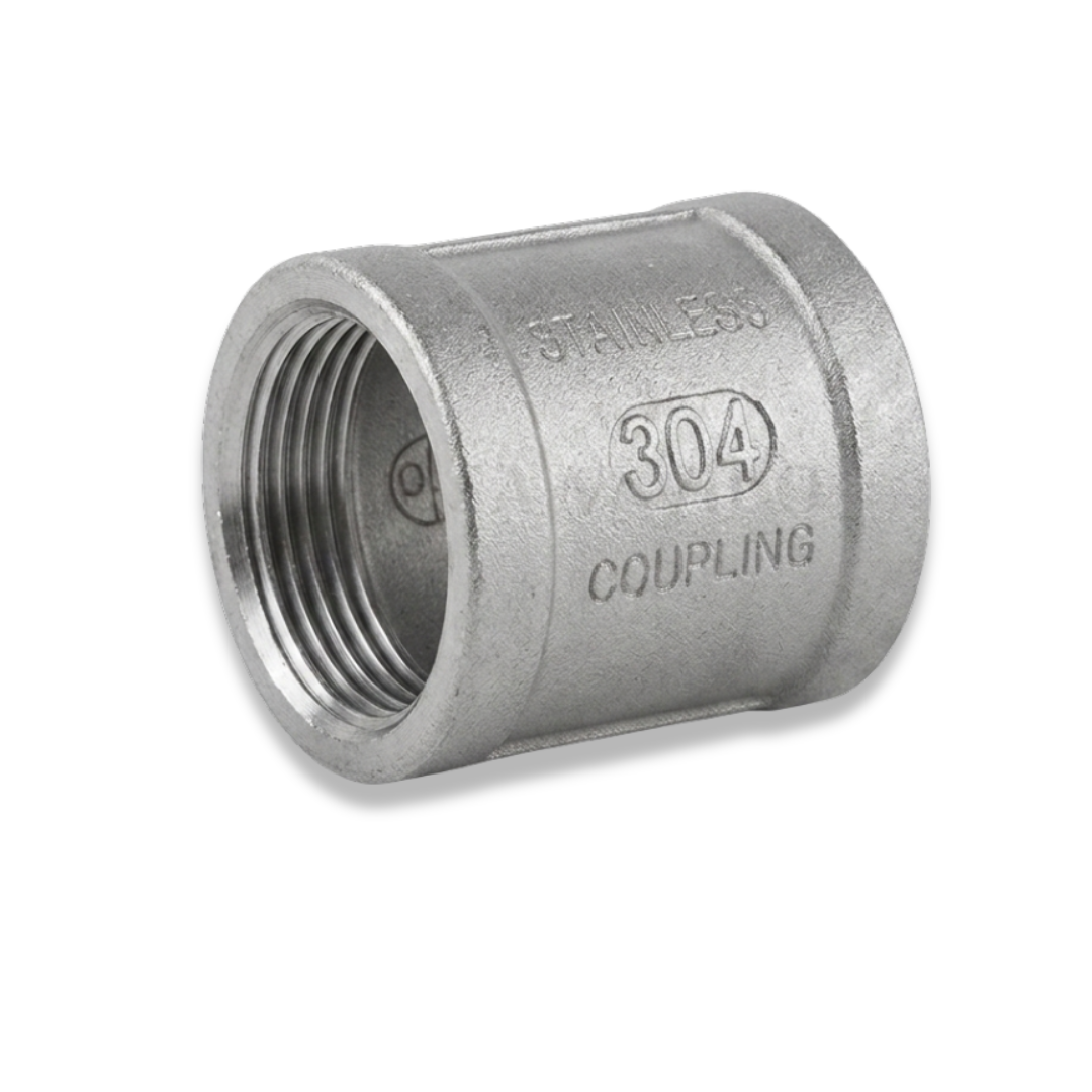  Măng Sông Ren Trong Inox 304 1/4Inch 