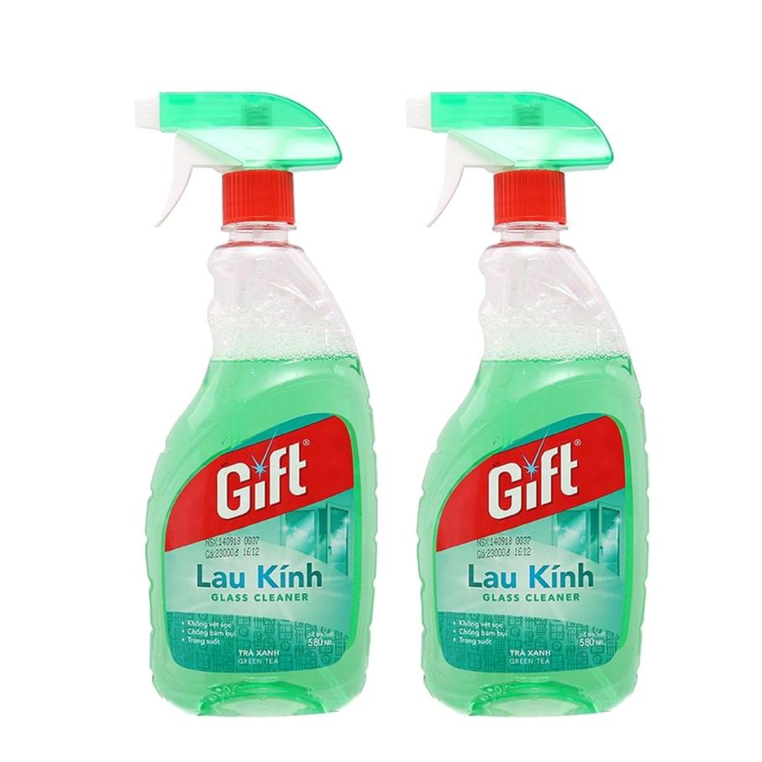 Nước Lau Kính Gift Hương Trà Xanh 800 mL 