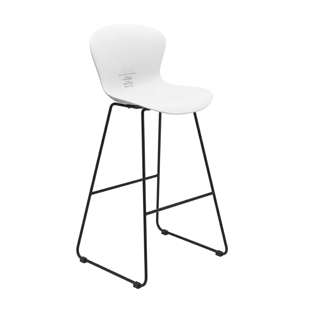 Ghế Adelaide Barstool Màu Trắng (75x54x53)cm 