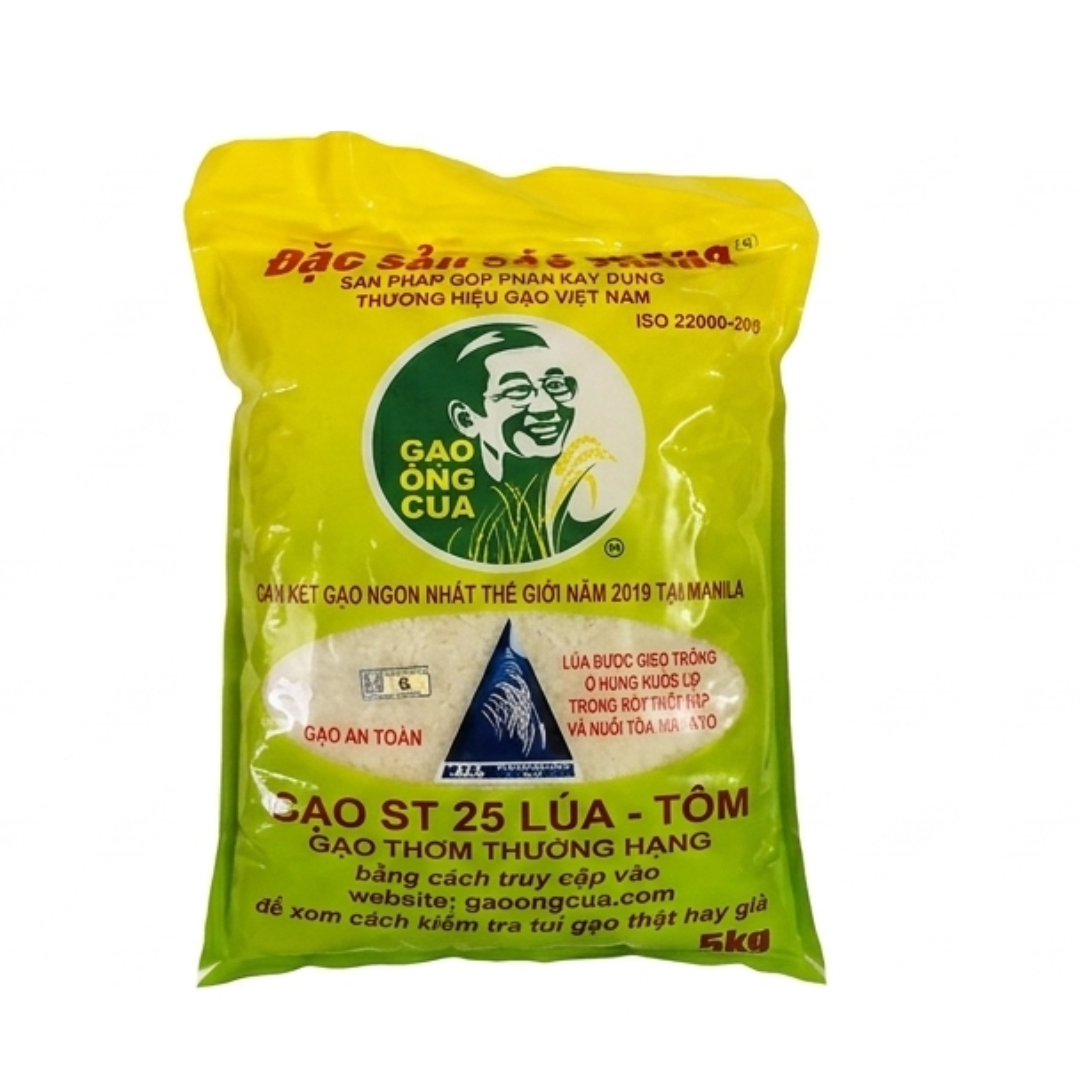  Gạo Nếp Thái Lan Na Siam 2kg/Túi 