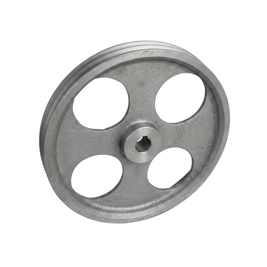  Puly Gang Bản B D120x4 Rãnh 