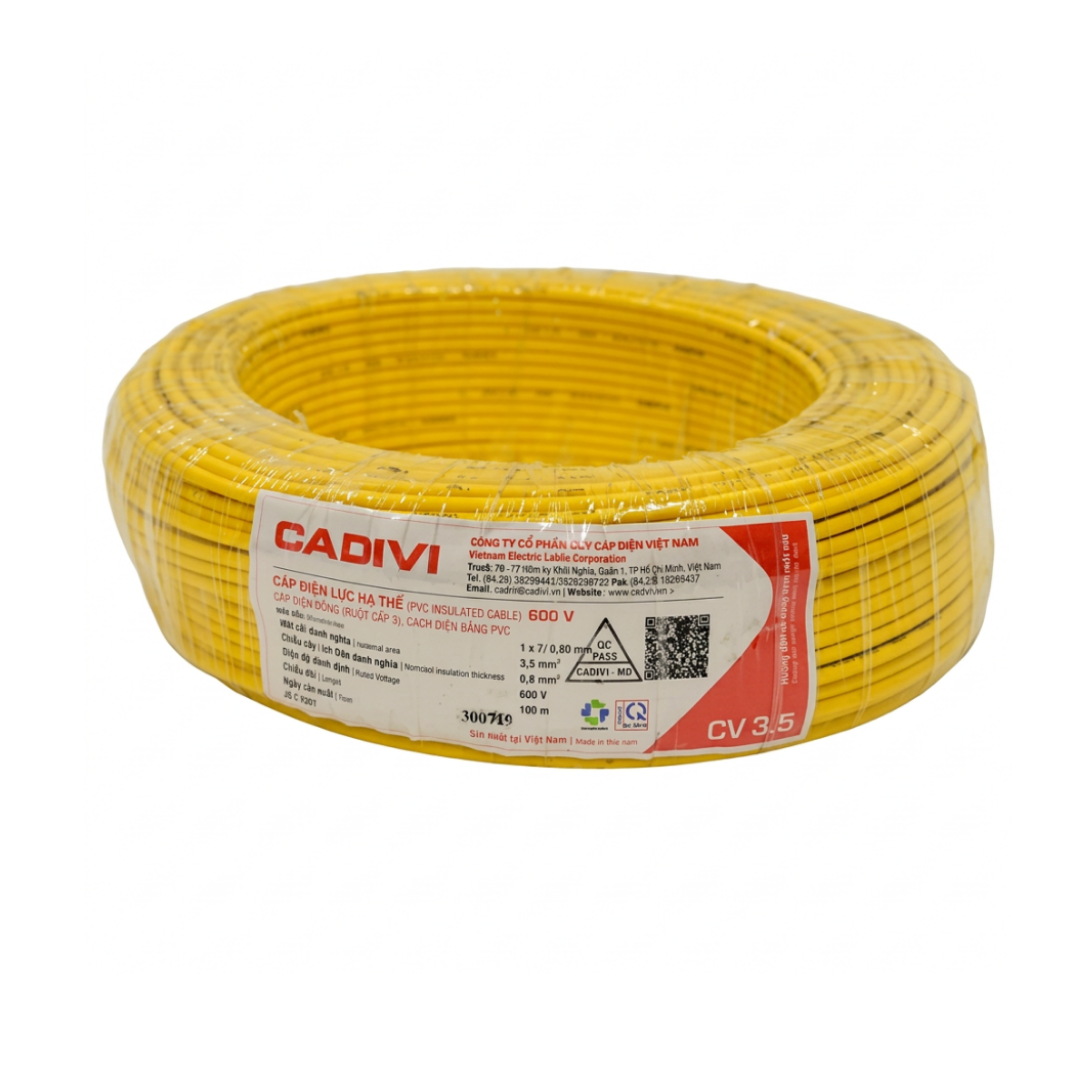  Dây Điện Cadivi 1021206 VCmd-2x1,5 