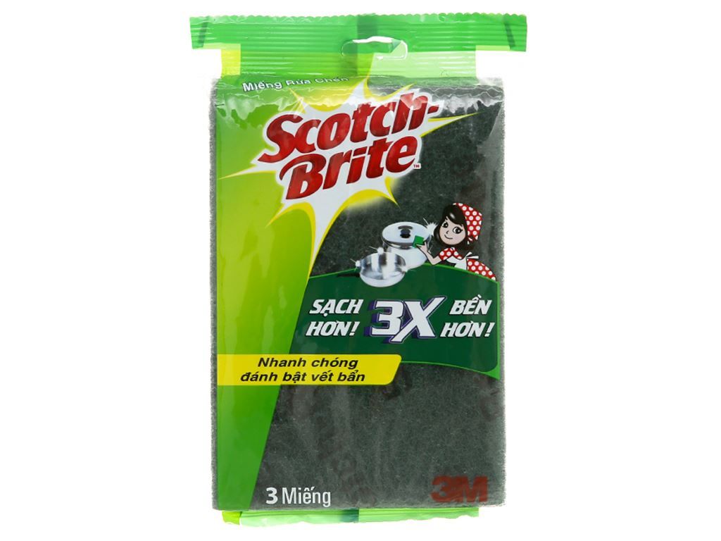  Miếng Rửa Chén Scotch Brite 