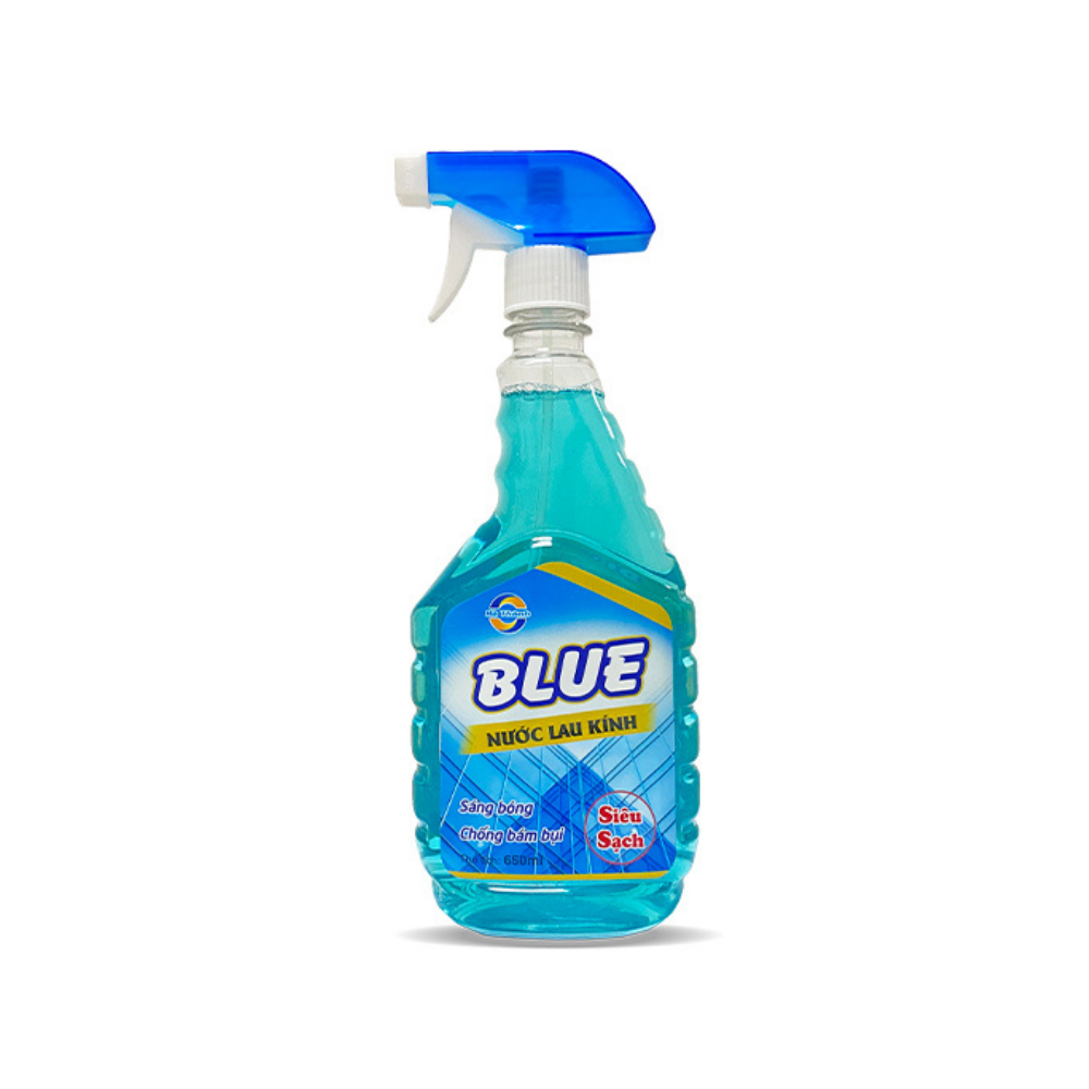  Nước Lau Kính Supper Xanh Dương 640 mL 