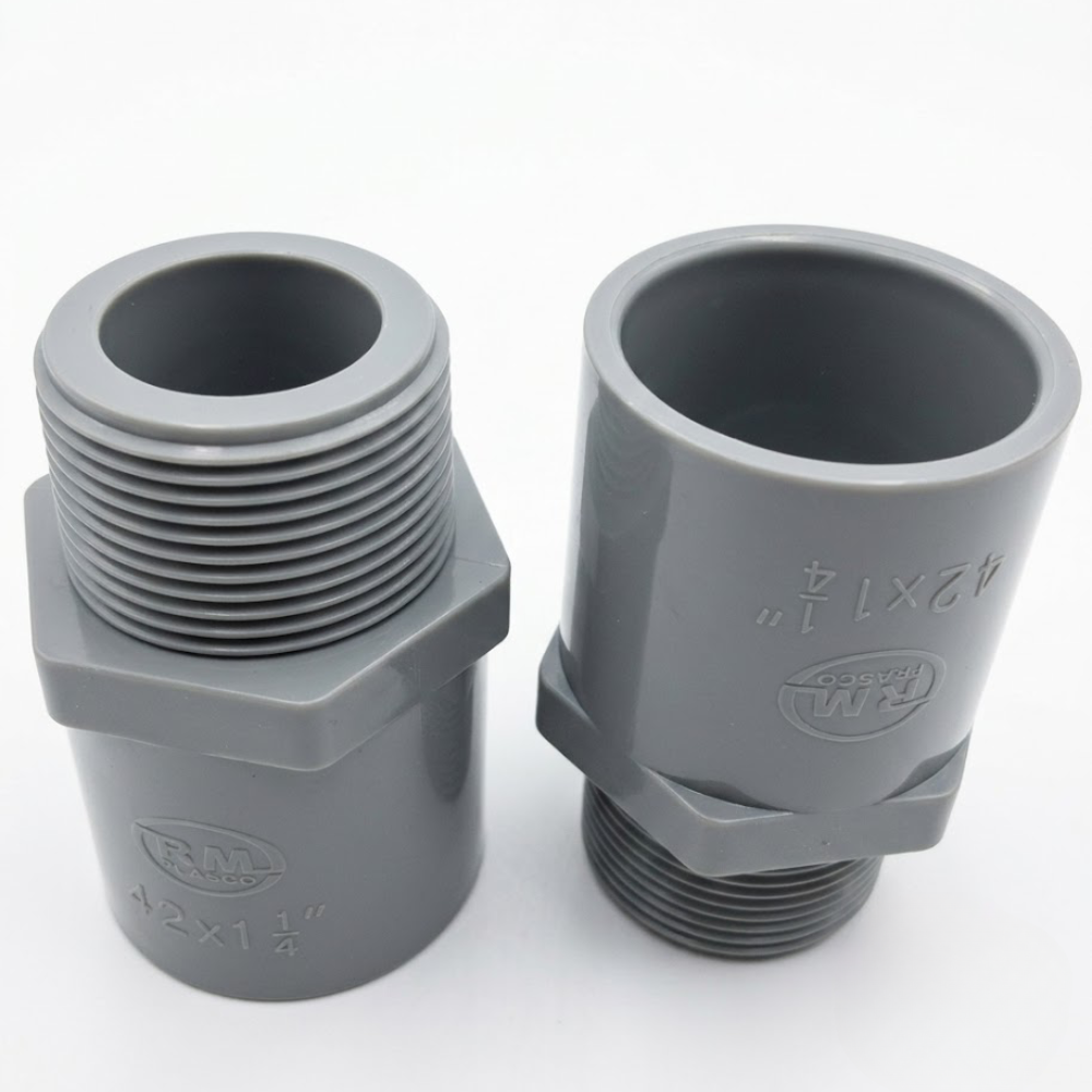  Nối ren ngoài Bình Minh D42mm Dày 