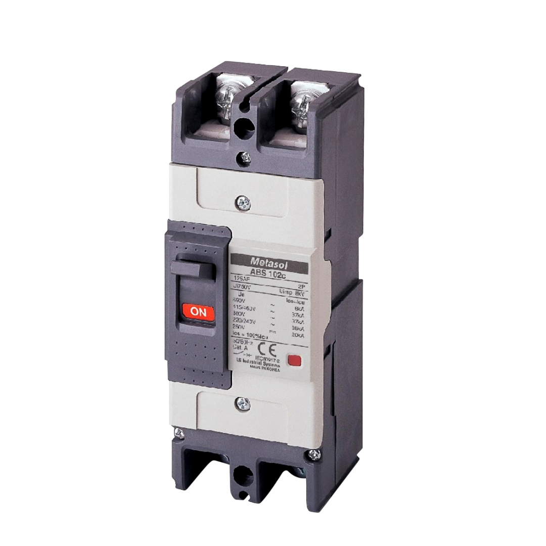  Cầu dao điện LS MCCB (APTOMAT) loại khối 2 Pha - ABS102c 