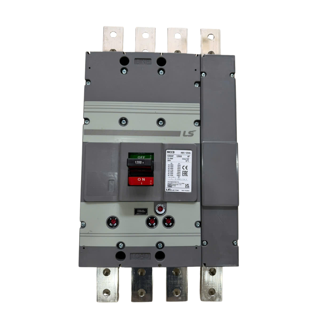 Cầu dao điện MCCB (APTOMAT) loại khối 4 Pha - Mã ABS1204b 